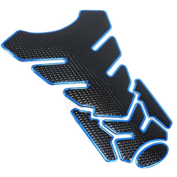 RZ50 RD50 YBR125 TZR50R TZR125R TZR250R TZR400 汎用 分割 タンク/パッド/パット レーシング 外装 プロテクター 青 シール ステッカー拍卖