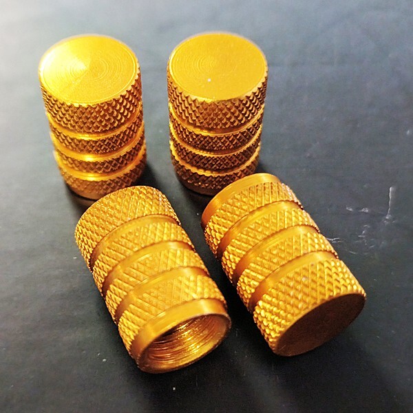 SUV CR-V RE RD ヴェゼル CR-Z ハイブリッド フィット Fit エアバルブ/エアーバルブ/キャップ ホイール タイヤ 金 4個Set拍卖