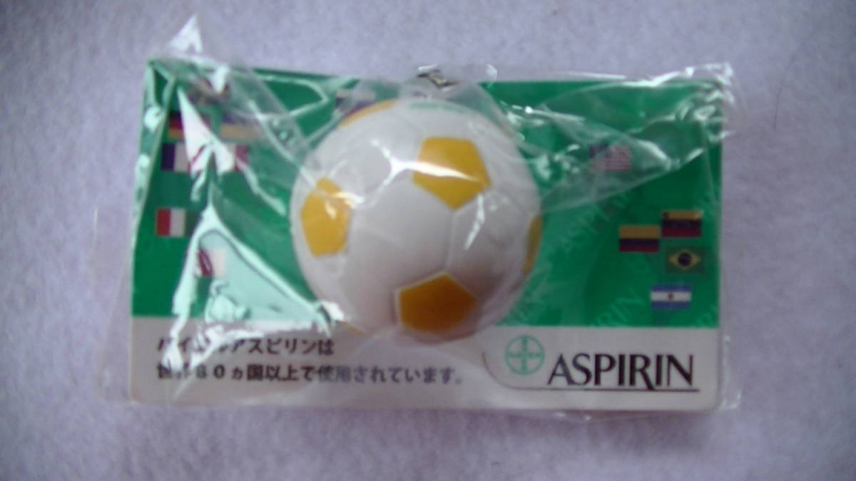 バイエルアスピリン ストレス リリーサー ストラップ ★ サッカーボール拍卖