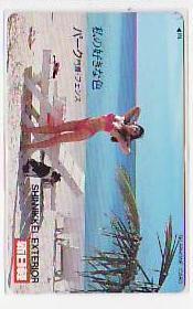 5-s461 水着女性 新日軽 テレカ拍卖