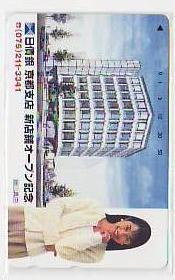 5-q148 鶴田真由 日債銀京都支店 銀行 テレカ拍卖