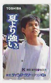 5-l776 織田裕二 東芝 神奈川綜合設備 テレカ拍卖