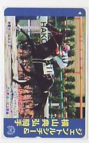 5-h959 競馬 ジェントルシチー テレカ拍卖