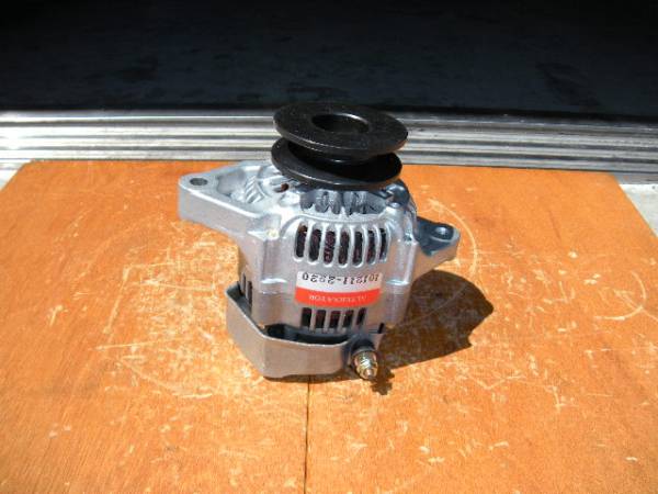 ヤンマー、トラクター/汎用エンジン用オルタネーター(ダイナモ)リビルト品 101211-2920、123950-77200拍卖