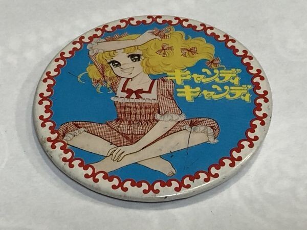 1A.古いピンバッチ 1個 キャンディ キャンディ 直径6センチ 2FY36拍卖