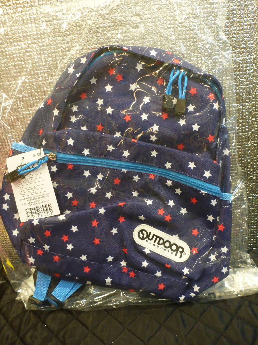 ■大阪 堺市 引き取り歓迎!■送料無料 OUTDOOR OUT-0300 NAVYSTAR ネイビー 星 バックパック 定番 子供 小学生 祝い リュック 人気■拍卖
