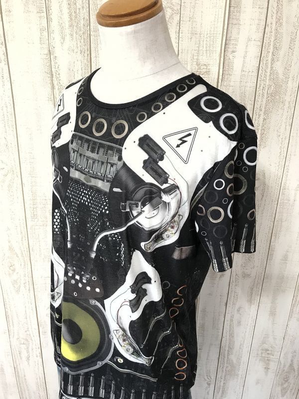 お勧め・【メカニックデザイン】ZARA MAN ザラマン 総柄 Tシャツ L 限定品拍卖