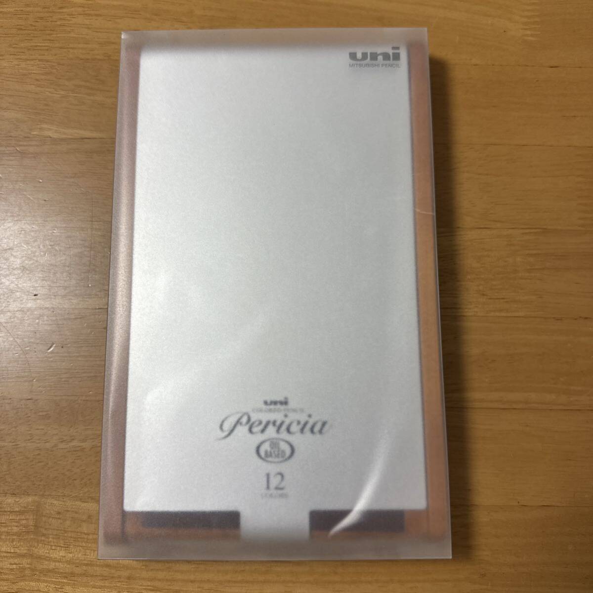 新品 廃盤 MITSUBISHI 三菱鉛筆 uni ユニ 色鉛筆 Pericia ペリシア 12色拍卖