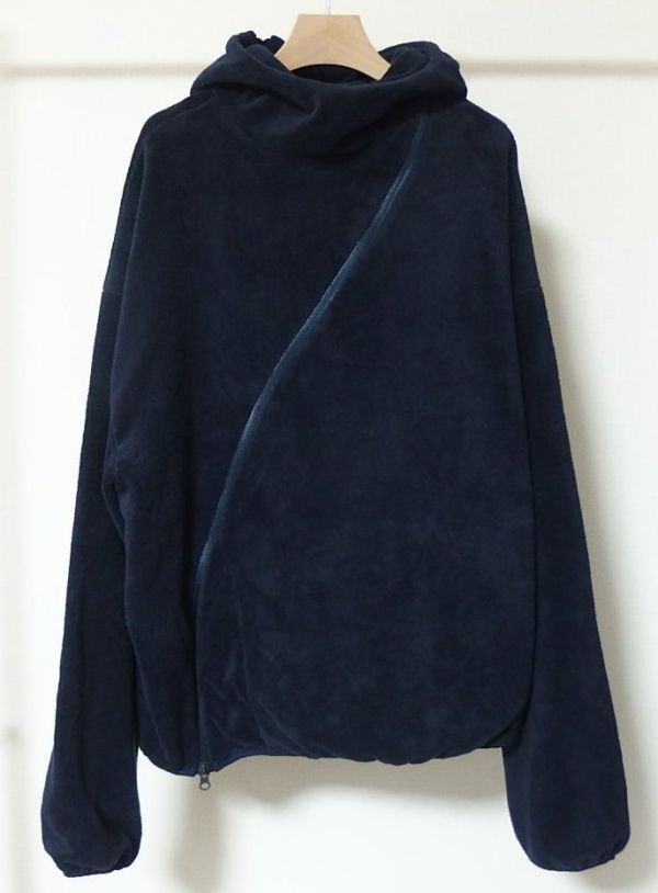 POST ARCHIVE FACTION (PAF) ポスト アーカイブ ファクション 5.1 HOODIE CENTER フリース フーディ パーカー L NAVY拍卖
