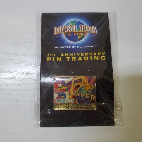 【送ク】USJ 1ST. ANNIVERSARY PIN TRADING ピントレーディング ユニバーサルスタジオジャパン拍卖