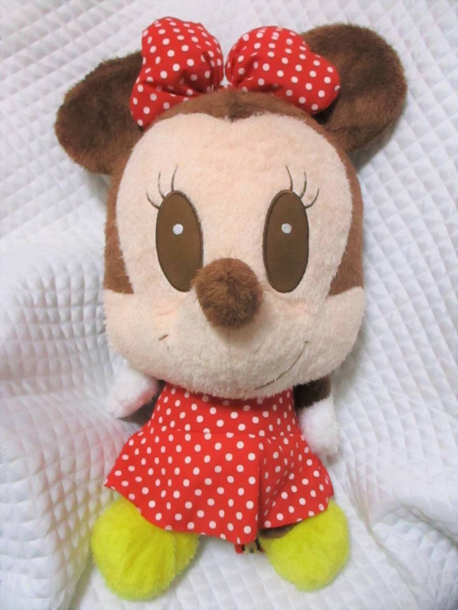 【 ミニーマウス ぬいぐるみ 】新品 即決 大きい 可愛い ミニーちゃん ミニー ディズニー タグ付き拍卖
