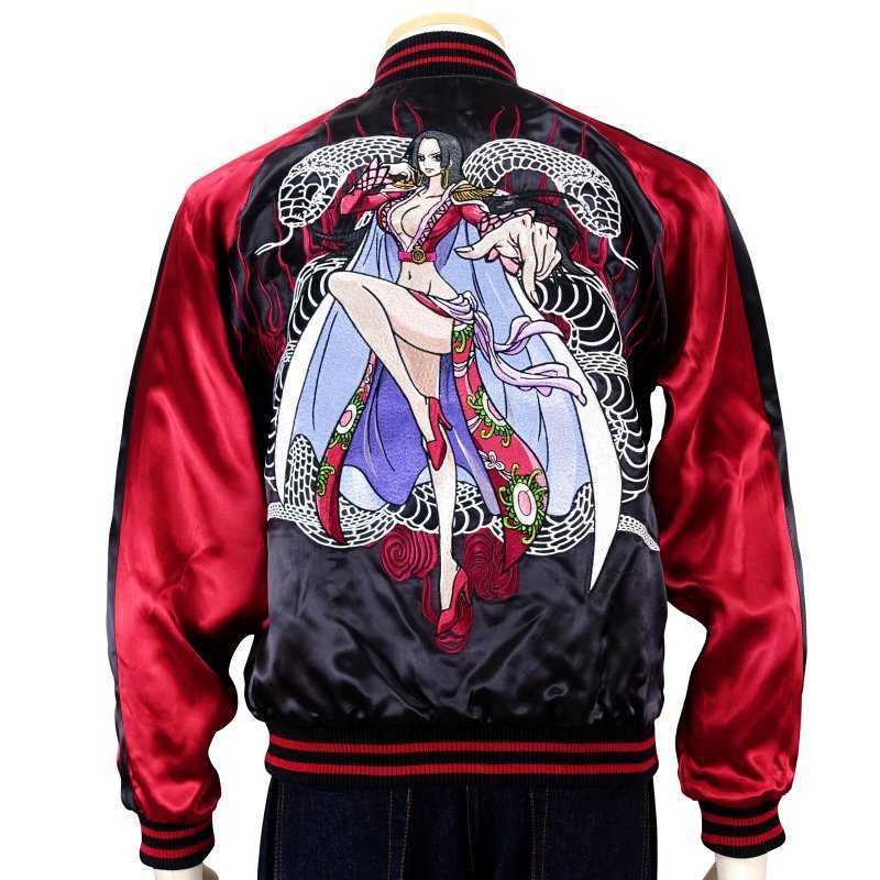 ワンピース/ハンコック/スカジャン/M/opsj-013/花旅楽団/サトリ/テンストライク拍卖