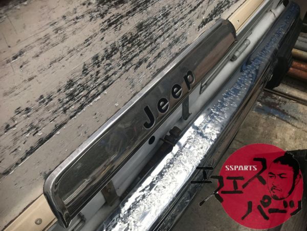 SSParts リアナンバー上 メッキ JEEPロゴ ワゴニア グランドワゴニア JEEP ジープ拍卖