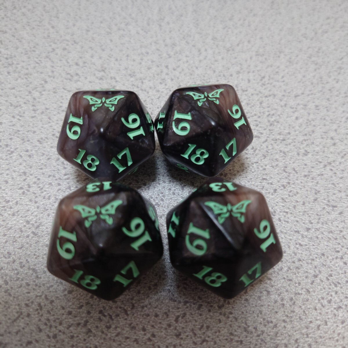 MTG DSC ダスクモーン 戦慄の館 ナイトメアバンドル Nightmare Bundle 20面ダイス スピンダウンライフカウンター 4個セット 即決拍卖