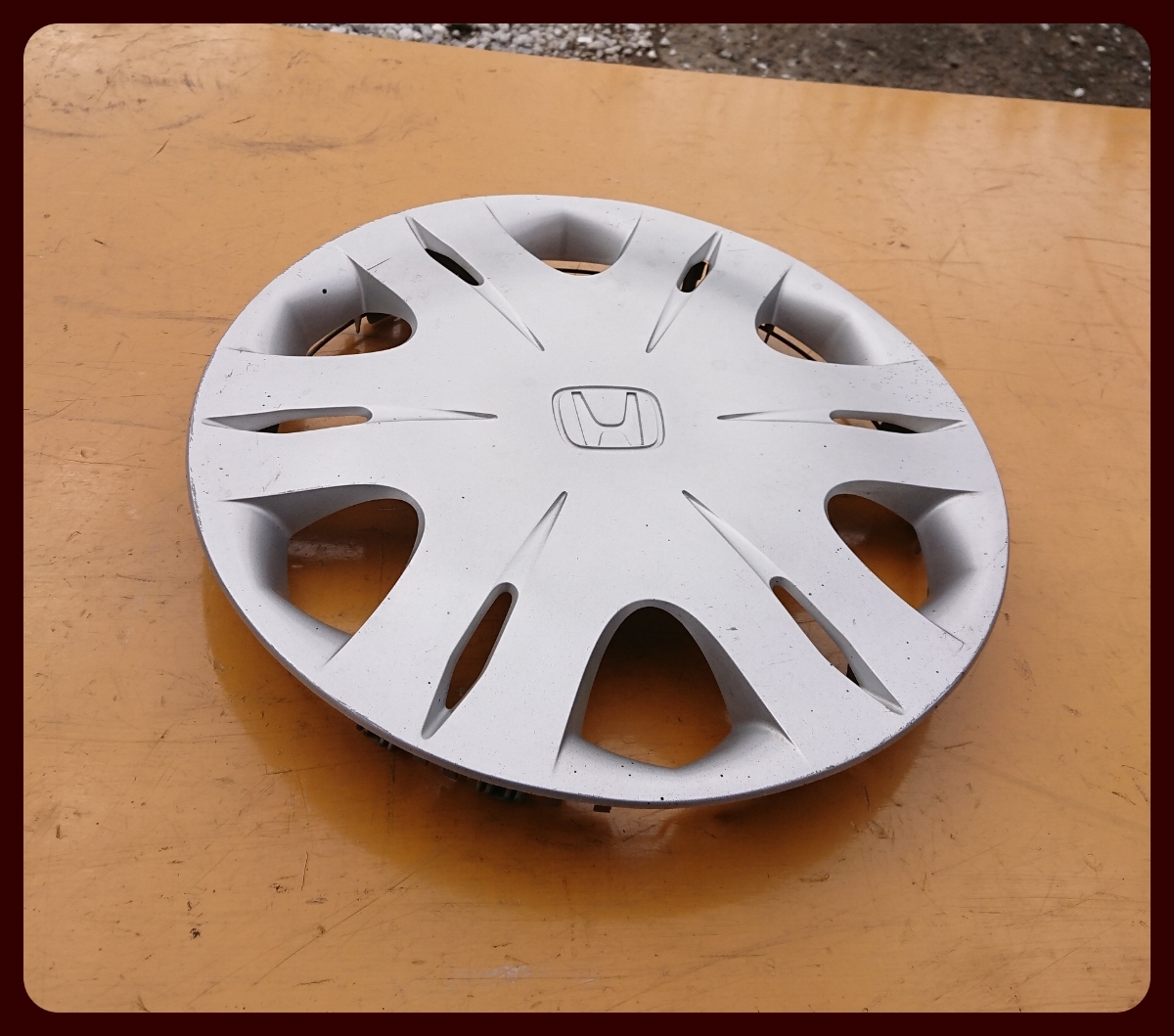 ホンダ フィット GE 純正 ホイールキャップ 14インチ 1枚 44733-tf0-j01 A-593拍卖