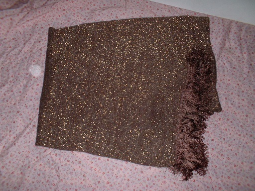 kf 即買☆SEXY BODY ANDRO'G ゴールドラメ入りステキなマフラー拍卖