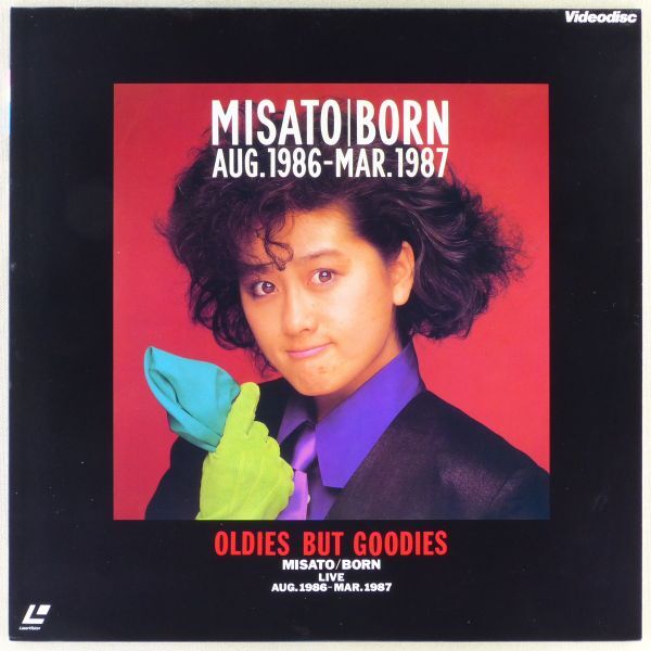 ●LD/レーザーディスク 渡辺美里「MISATO BORN AUG.1986-MAR.1987」1987年 MV、ライブ映像 My Revolution他拍卖