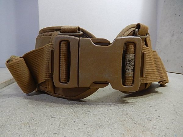 36 希少!サイズM ◆サブベルト コヨーテ MOLLE ベルト パッド入り◆米軍◆サバゲー!拍卖