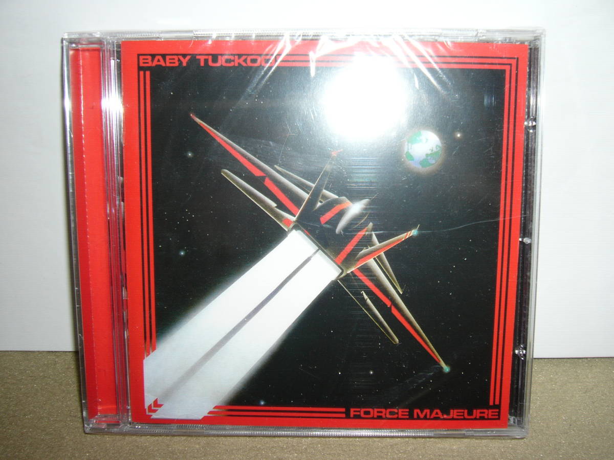 英国八十年代ハード/ポピュラー系隠れ名盤 Baby Tuckoo 唯一作「Force Majeure」リマスター仕様盤 輸入盤未開封新品。拍卖