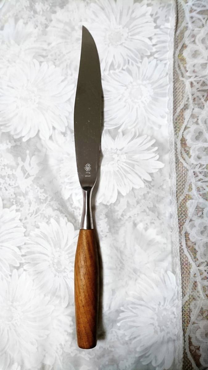 ☆送料無料☆送料込みで安い♪ドイツヴィンテージ/DANSKダンスク/Fjordフィヨルド/サーバーナイフ/チーク&ステンレス拍卖