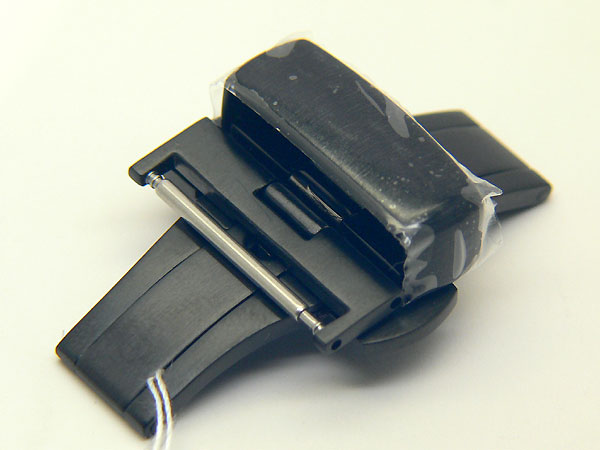 【送料無料】尾錠幅20mm 艶消しブラック Dバックル プッシュ式観音開きタイプ カシスPBF-20BKS拍卖