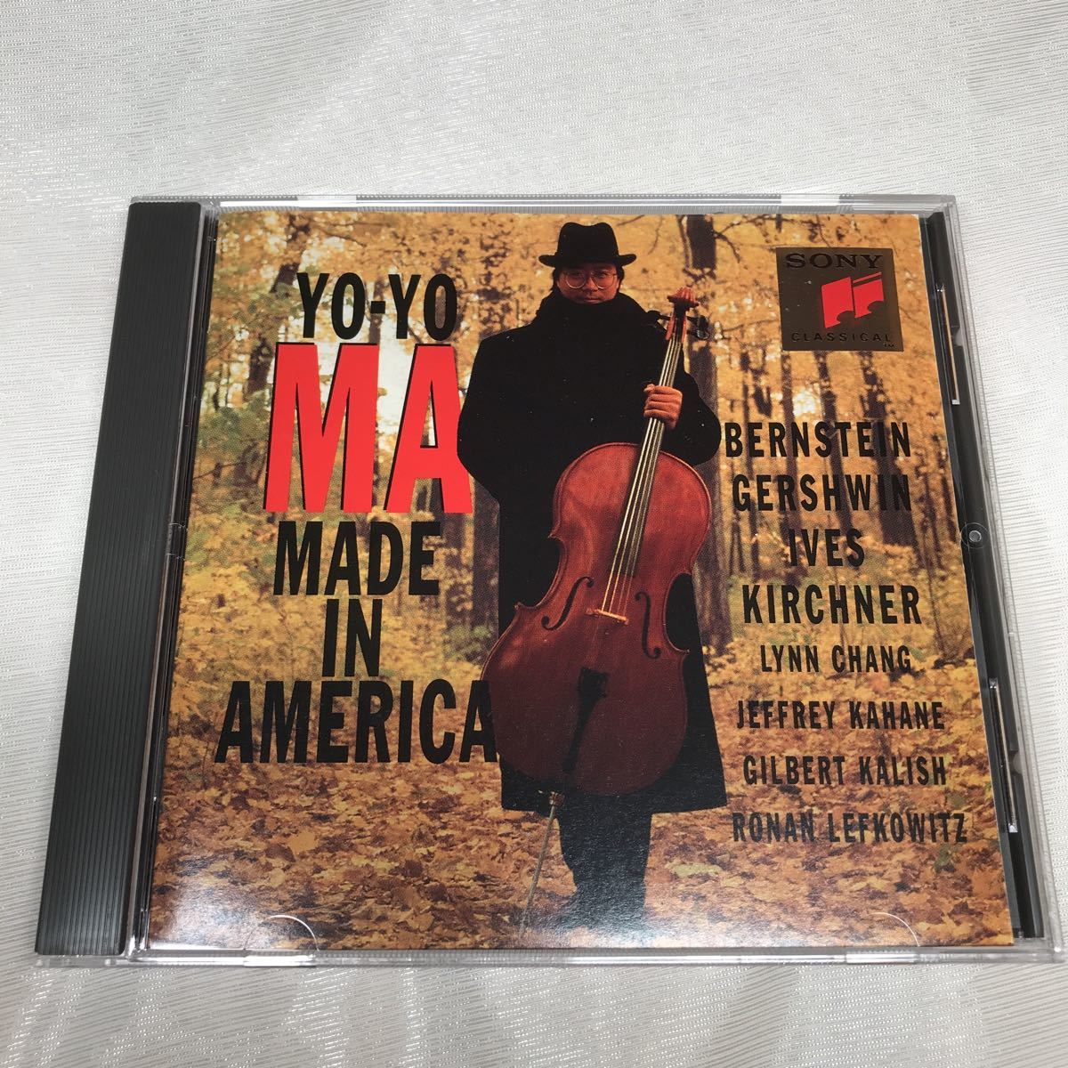 YO YO MA - MADE IN AMERICA Bernstein Gershwin Ives Kirchner Sony 20 bit High Definition ヨーヨーマ CD拍卖