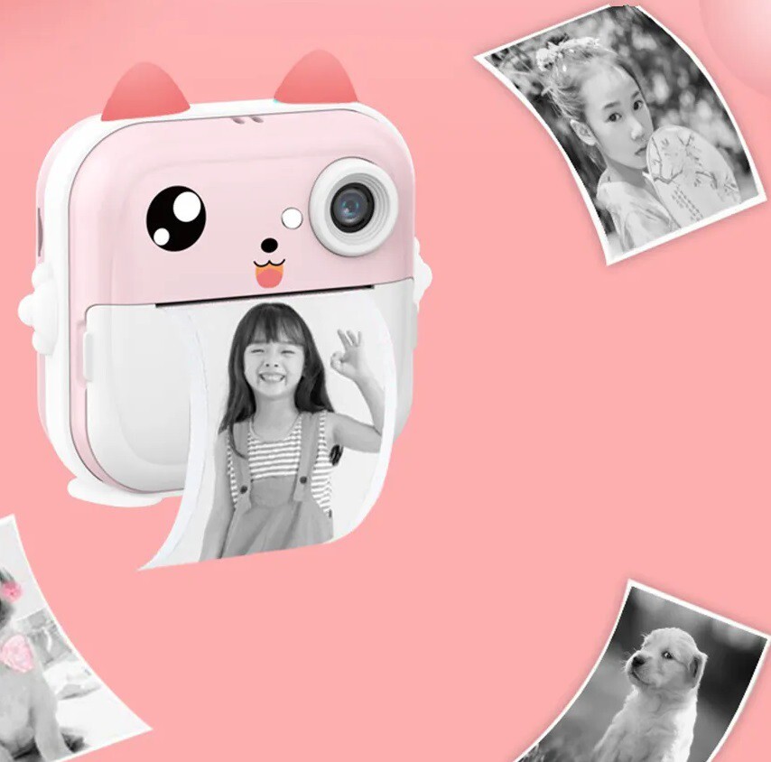 即席 サーマルプリンター ビデオカメラ 2.4インチ カラー大画面拍卖