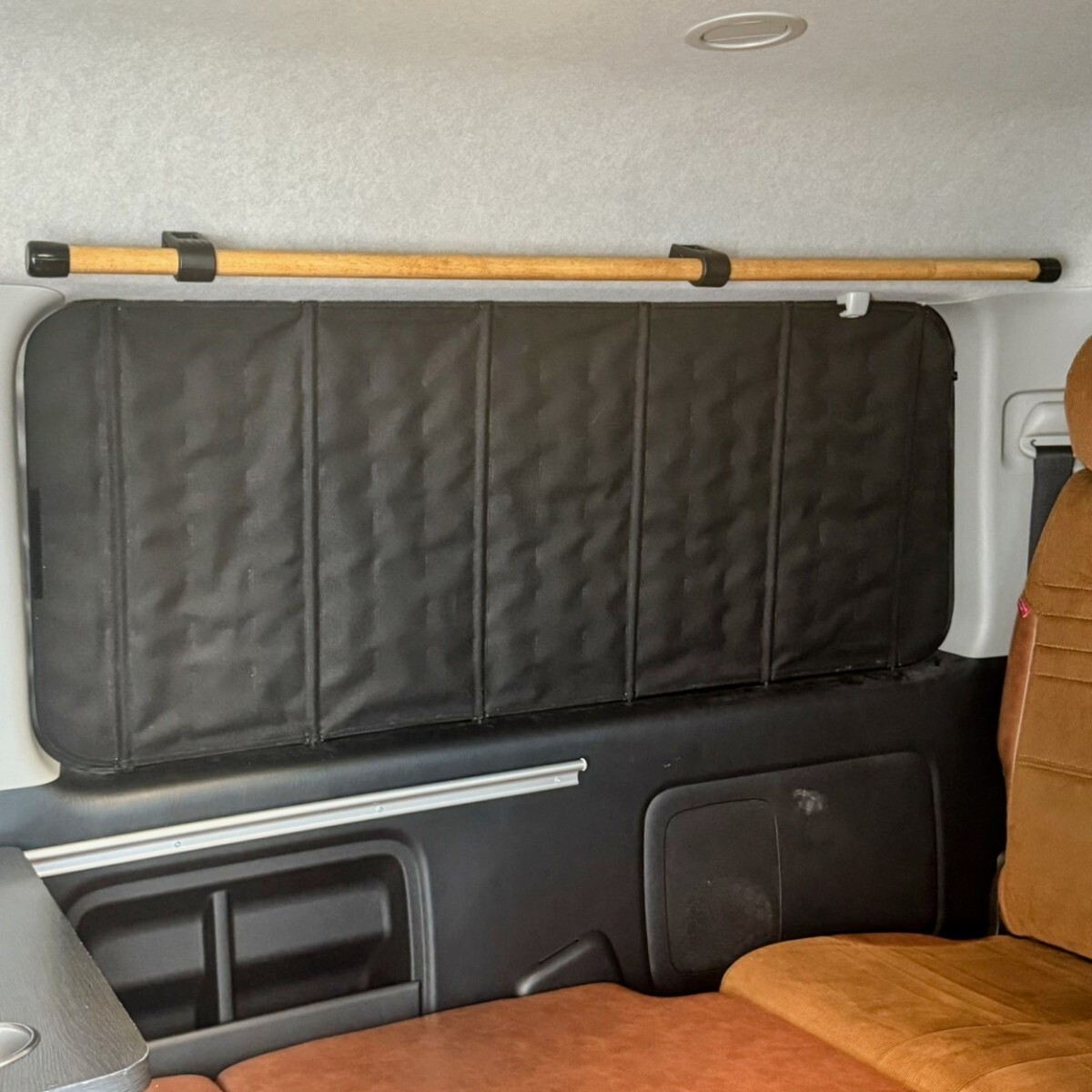 ハイエース ★ウッド サイドバー キット★ロング 1200mm 左右2本セット 木製 内装 カスタム パーツ 200系 スーパーGL ワゴンGL ルーフバー拍卖