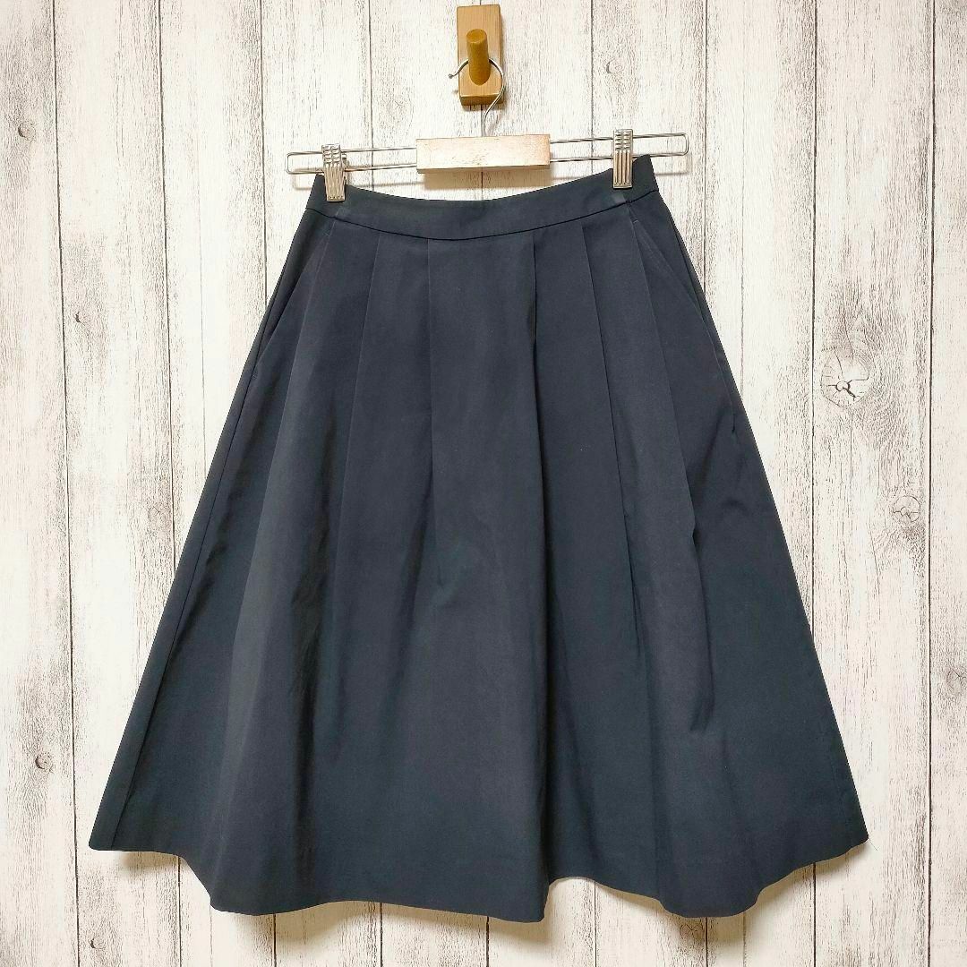 UNIQLO ユニクロ (S) ハイウエストドライストレッチタックスカート拍卖