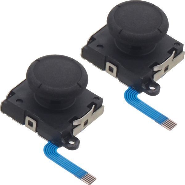 任天堂 Nintendo Switch Joy-Con ジョイコン アナログ スティック 修理交換用パーツ 2個セット 任天堂 スイッチ G002拍卖