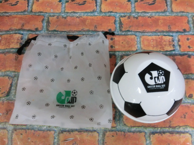 ☆サッカーボール型 ランチパック/コップ&皿/フォークなどセット☆JCUP/LEBEN拍卖
