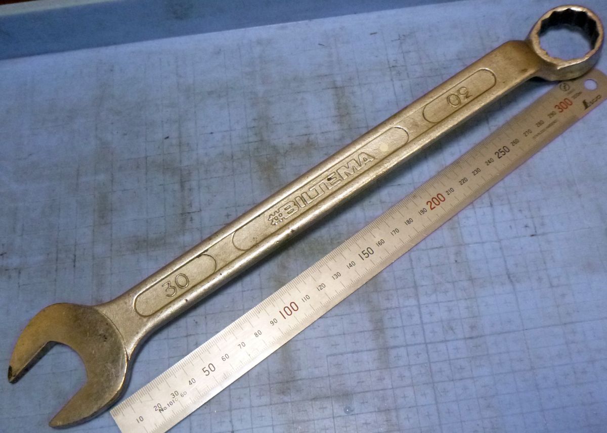 K861 片目片口スパナ BILTEMA 30mm 中古拍卖