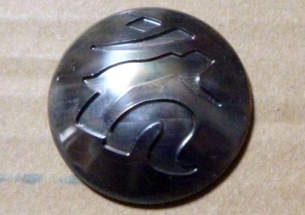 032 ハンドメイド 30mm 真鍮 梵字 コンチョ カーン拍卖