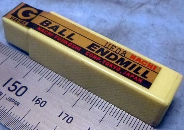 E398 エンドミル NACHI R1.5 BALL ENDMILL 置古し未使用品!拍卖