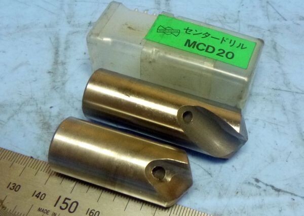 E722 センタードリル MORISHIMA MCD20 スーパードリル用 2本セット 中古拍卖