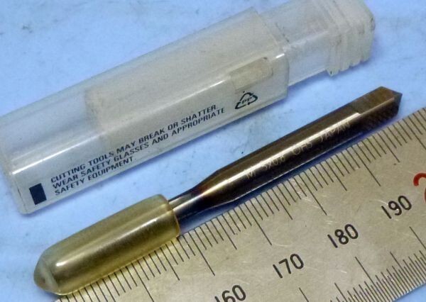 E817 タップ M5×0.8 超硬合金 高硬度鋼用 中古拍卖