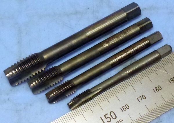 E830 タップ M6~M12 ポイント 軟鋼用 EX-DH-POT 4本セット 中古拍卖