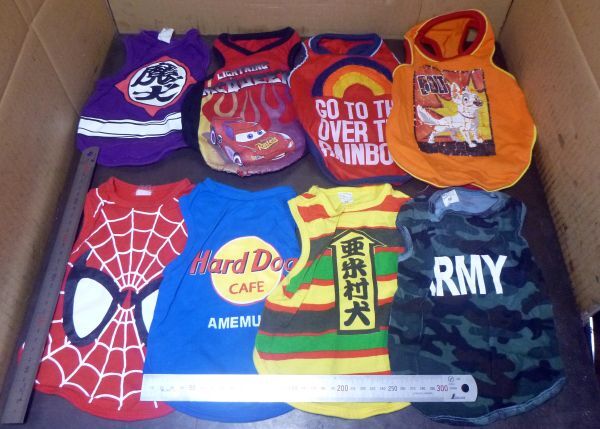 ET125 犬用服21着 オモチャ4点 色々 セット拍卖