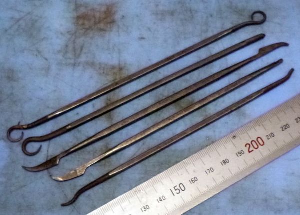 K774 精密ヤスリ リフラー GLARDON-VELLORBE グラードン バローベ 5本セット 中古拍卖