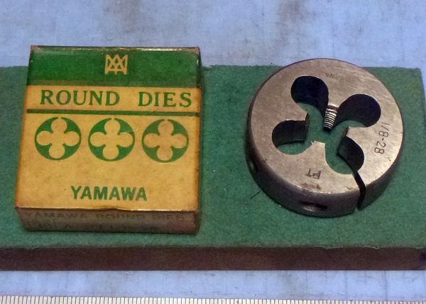 DI007 ダイス 1/8-28 PT 外径38 中古拍卖