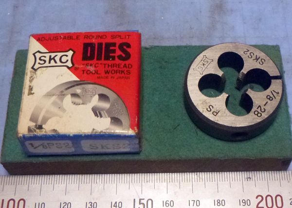 DI010 ダイス 1/8-28 PS 外径38 中古拍卖