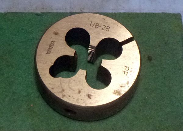 DI012 ダイス 1/8-28 PF 外径38 中古拍卖
