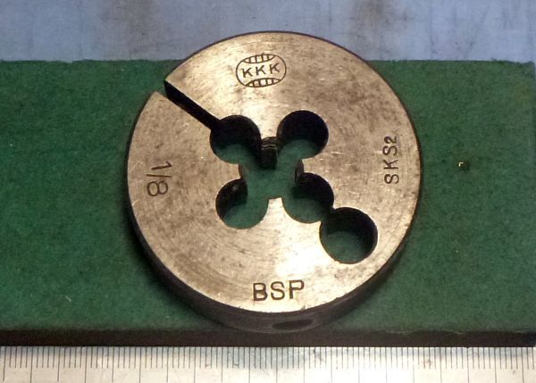 DI033 ダイス 1/8 BSP 外径50 中古拍卖