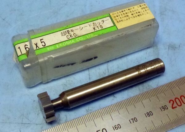 E990 Tスロット キーシードカッター EIKO 16×5 置古し未使用品?拍卖