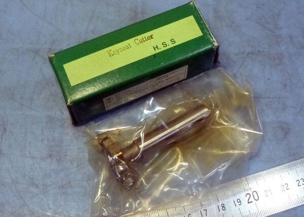EA156 Tスロット キーシードカッター FKD 30×5 置古し未使用品!拍卖