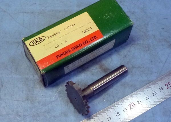 EA157 Tスロット キーシードカッター FKD 40×4 中古拍卖
