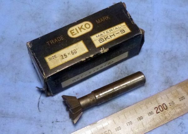 EA255 柄付 アングル アンギュラカッター EIKO 25×60° 中古拍卖
