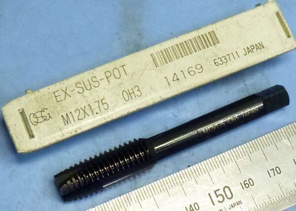 EP048 タップ M12×1.75 ポイント SUS 置古し未使用品!拍卖