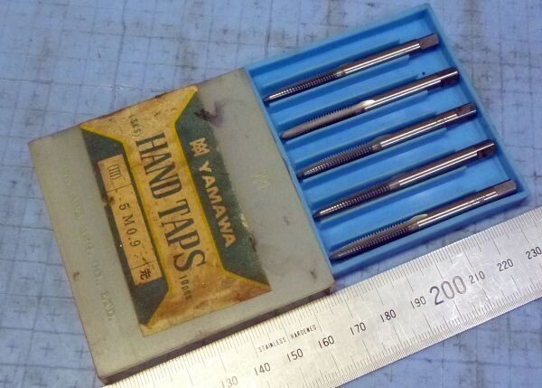 EP181 タップ M5×0.9 5本セット 中古拍卖