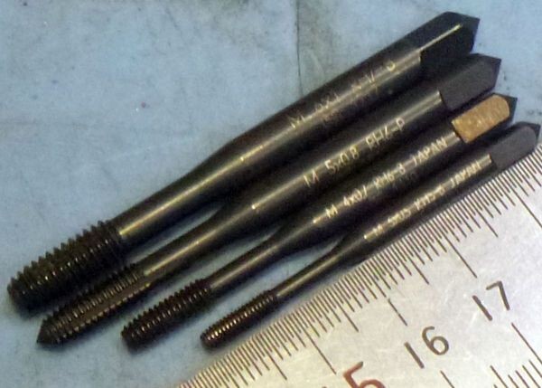 EP260 タップ M3~M6 ロールタップ 4本セット 中古拍卖